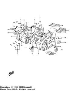 KV100 Картер двигателя