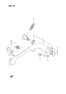 RM250 Передний суппорт