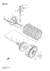 GZ125 Бендикс