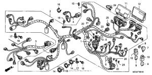 ST1300 (ABS) Wire harness (st1300a)