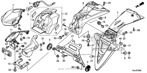 NC700X (DCT) Фонарь