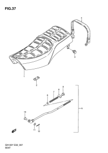 GN125 Пружина