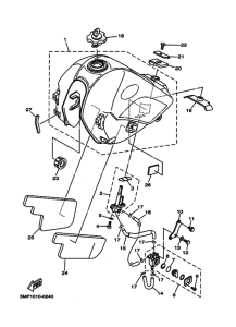 XT225WE ﾌﾕｴﾙﾀﾝｸ