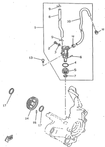CW50RS Масляный насос