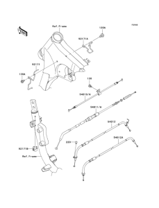 VN900 Тросы управления