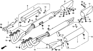 GL1500CT Глушитель