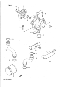GSX-R1100 Маслонасос
