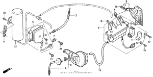 GL1500SE A / se cruise valve