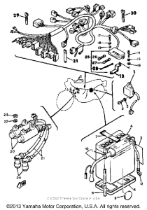 XS400SH Электрика