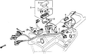 GL1200I 1200 / i / awire harness