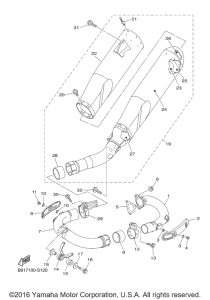 Выхлопная система
