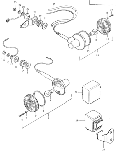 SP400 Поворотники