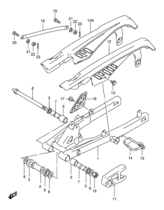 TS50 Маятник задний
