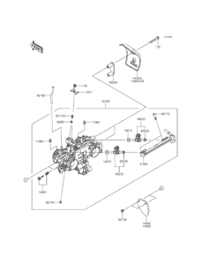 EJ800 スロットル