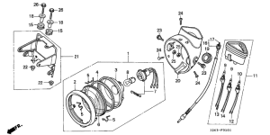 ST50 Headlight / speedometer