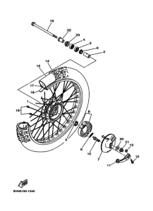 TTR90N Transom + tube