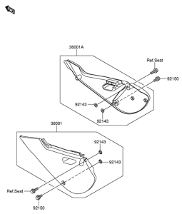 RM65 Боковая крышка