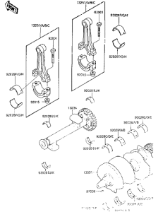 EN450 Вал коленчатый