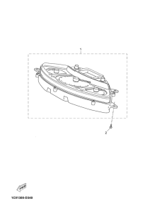 YP250R Приборы