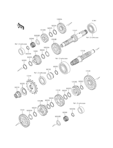 BJ250 Трансмиссия