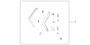 FES150 Leg deflector set