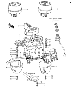 KZ650 Спидометр