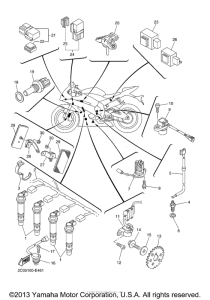YZF-R6 Электрика