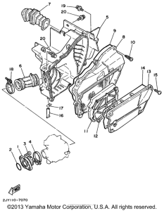 TW200HC Впускная система