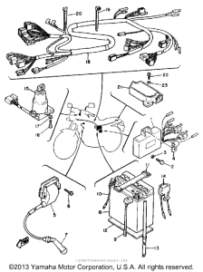 SRX600SC Электрика