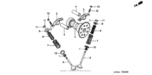 CH80 Распределительный вал