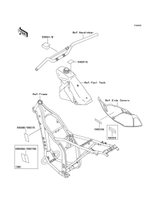 KLX300R Наклейки