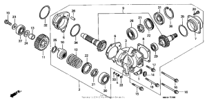 VT1100C3 Дифференциал