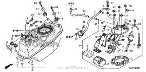 ST1300P (ABS) Топливный насос