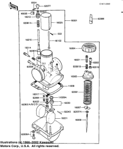 KD80 Carburetor assy