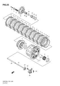GSR750 Бендикс