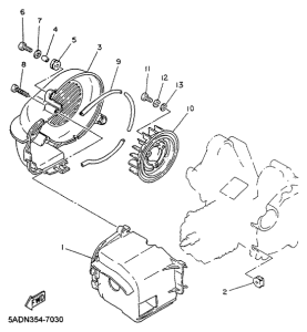 YN50R Air shroud. fan