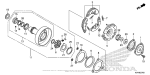 CRF110F One-Way Clutch