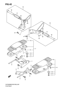 VLR1800 Подножки