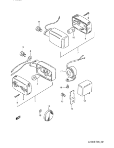 A100 Поворотники