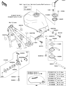 ZR750 Fuel tank(1 / 3)