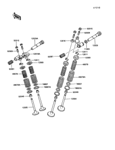 KL250 Клапана
