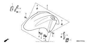  Переднее крыло