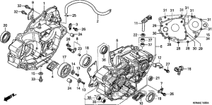  Картер двигателя