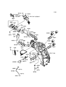 ZX1400 Воздушный фильтр
