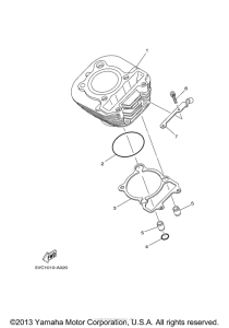 TW200VC Цилиндры