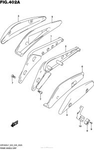 VZR1800 Frame Handle Grip (Vzr1800L7 E28)