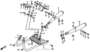 VF750S Глушитель
