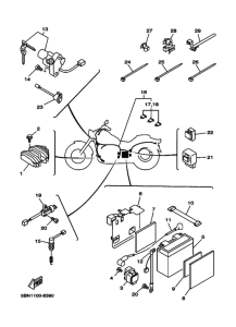 XVS650 Equipo electrico