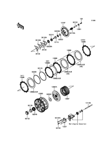 ZX1000 Сцепление