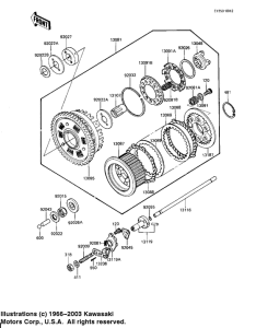 KZ1100 Бендикс